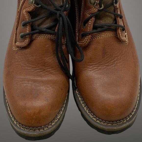 Men\'s Size 10 DICKIES DW6013 Heritage Brown Leather Casual Lace Up Boots main image 5